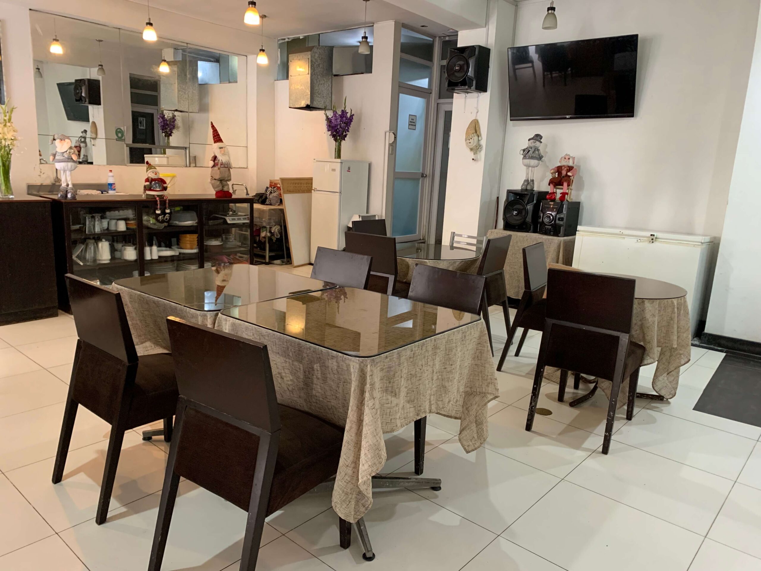Salón del Restaurant Michelins